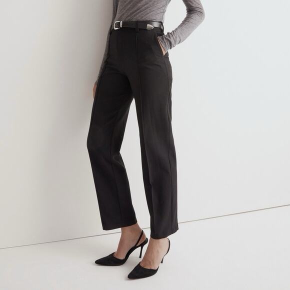 Madewell Pants - NWT Madewell Size 0 The Tall Fairbanks Pant True Black N0362